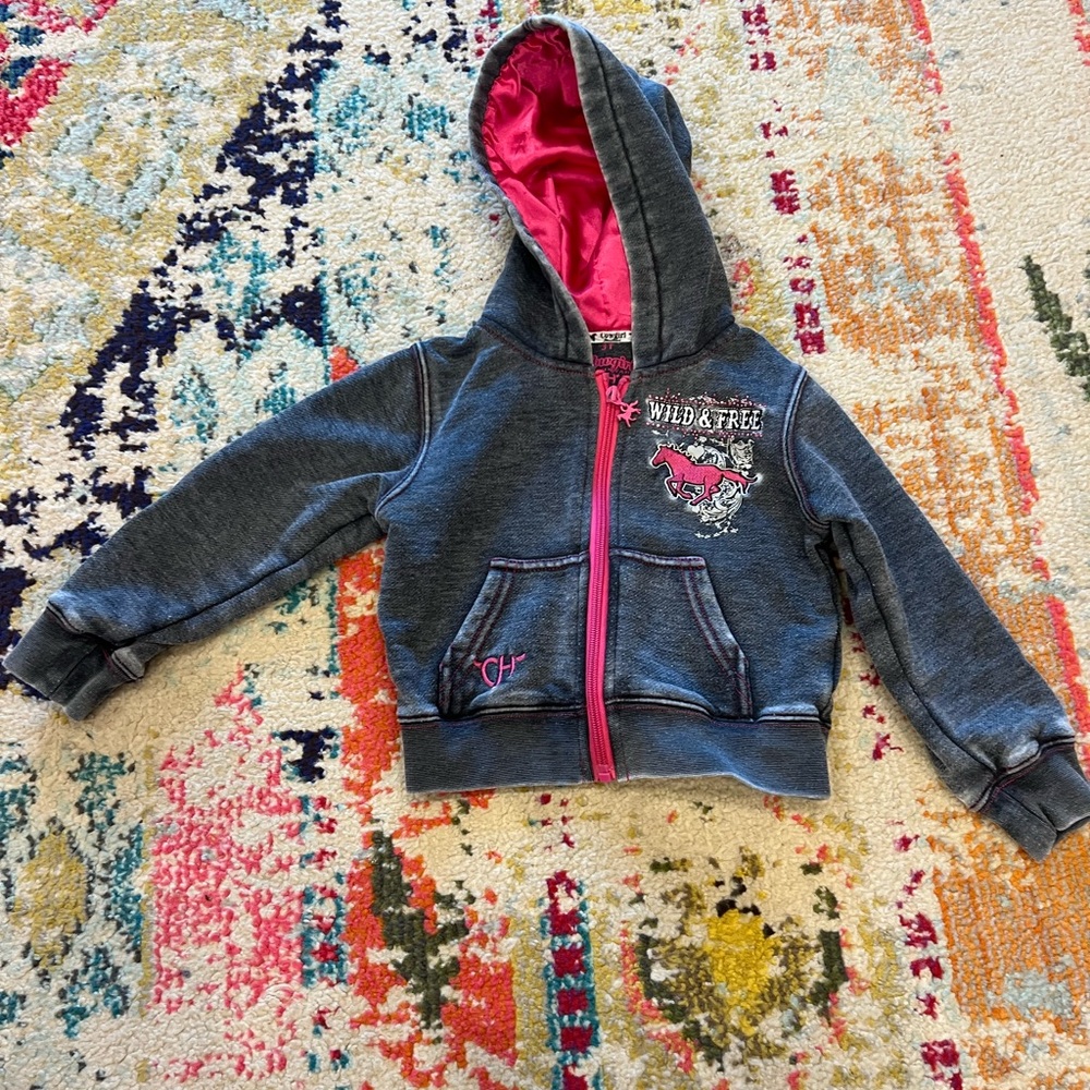 Toddler Cowgirl Hardware Hoodie 3T